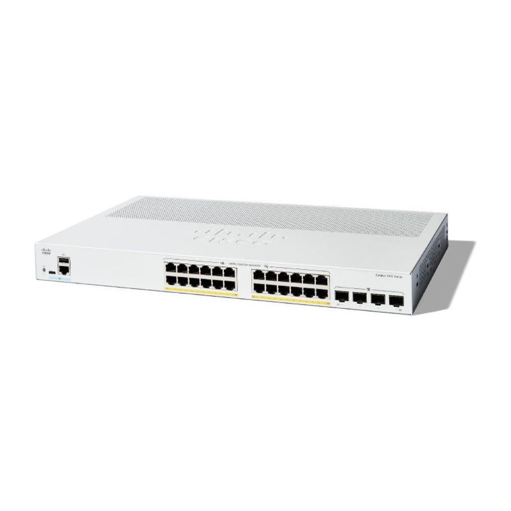 C1200-24P-4G - Cisco Catalyst 1200 24-port GE, PoE, 4x1G SFP