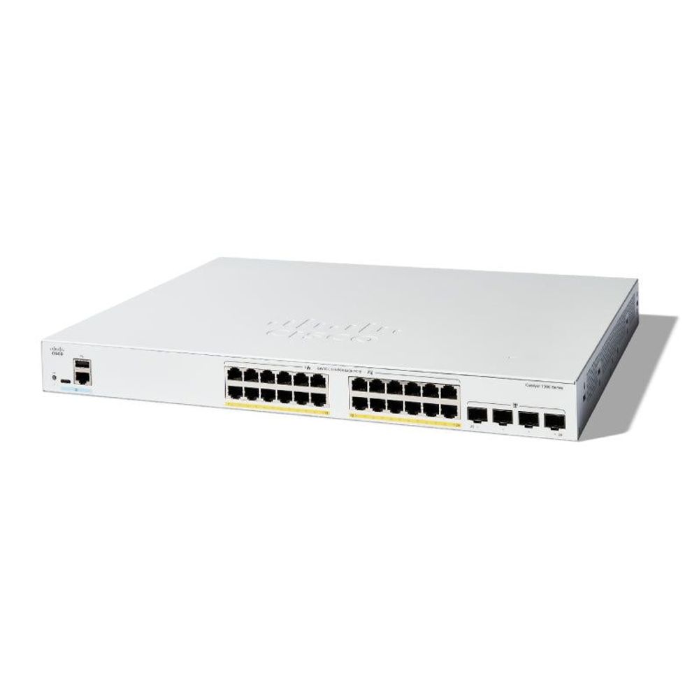 C1300-24FP-4G - Catalyst 1300 24-port GE, Full PoE, 4x1G