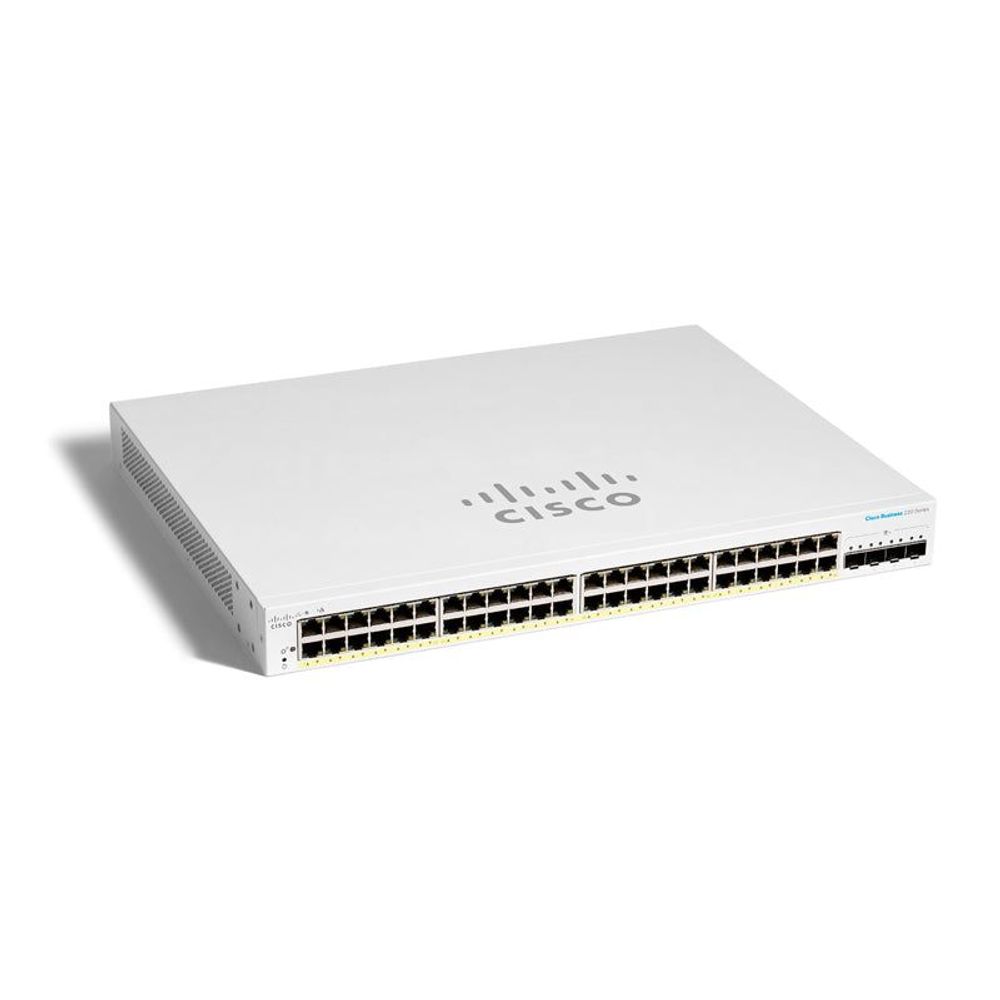 CBS220-48P-4X-AU - CBS220 Smart 48-port GE, PoE, 4x10G SFP+ Managed PoE Switch