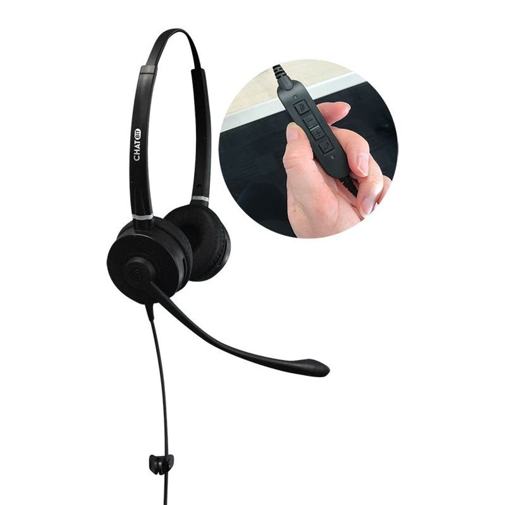 CBUSBD - ChatBit USB Dual Headset with Microphone