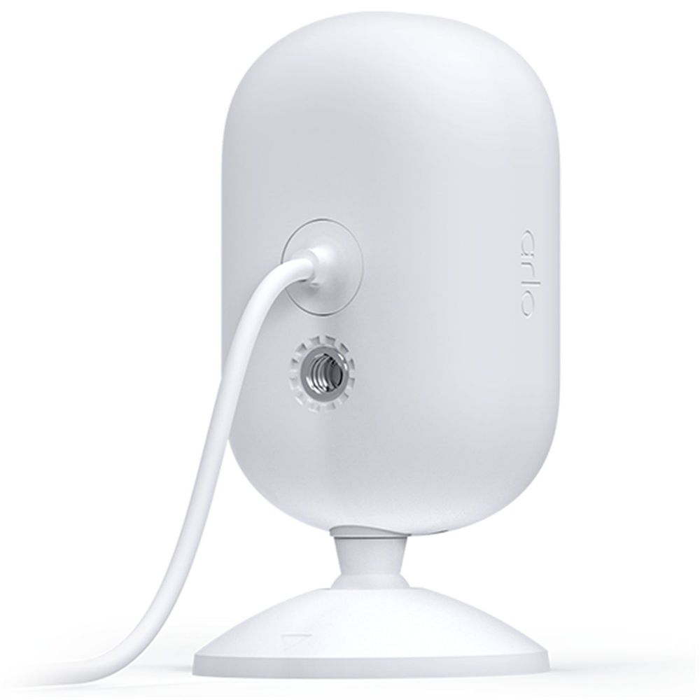 VMC3060-100AUS - Arlo Essentials 4 Megapixel Indoor 2K Network Camera - Colour - White