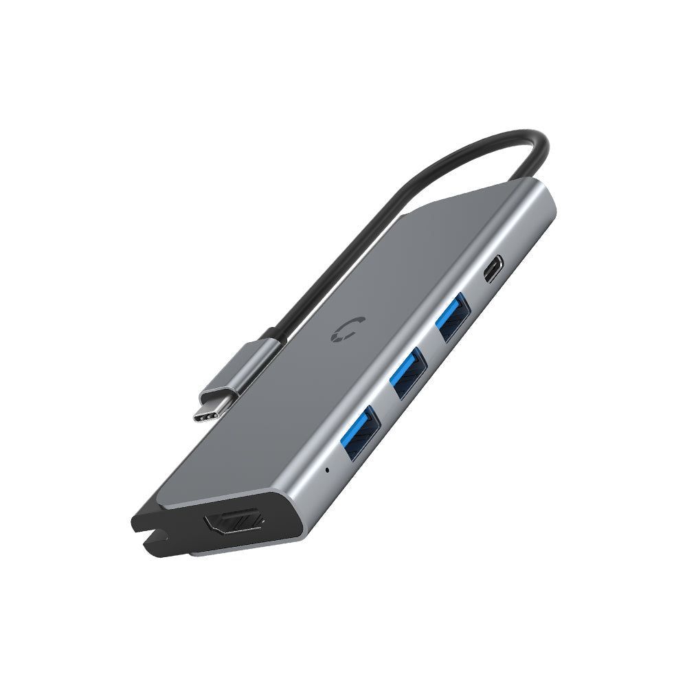 CY3318HUBC3 - Cygnett TravelMate USB-C Hub 1xHDMI 3xUSB-A