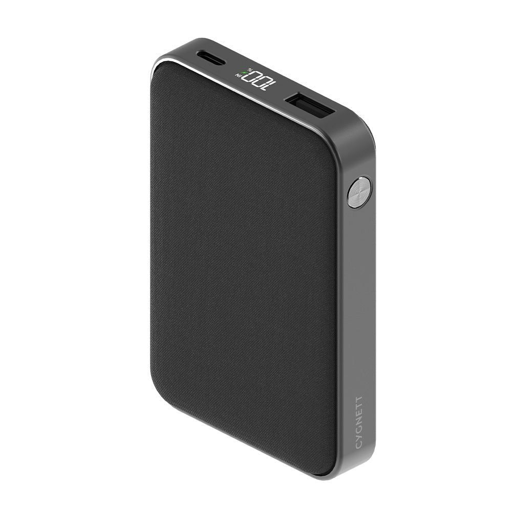 CY3698PBCHE - Cygnett ChargeUp Reserve V2 10000 mAh 20w Power Bank - Black