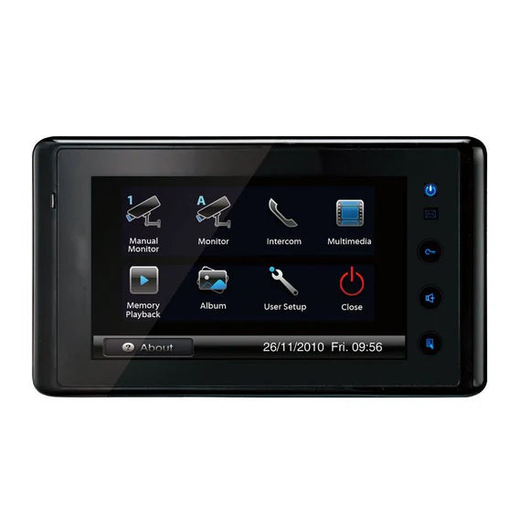 V-Tek-Kit1FM - V-Tek Video Intercom Kit - Flush Mount Keypad & 7" Monitor - 2 Wire