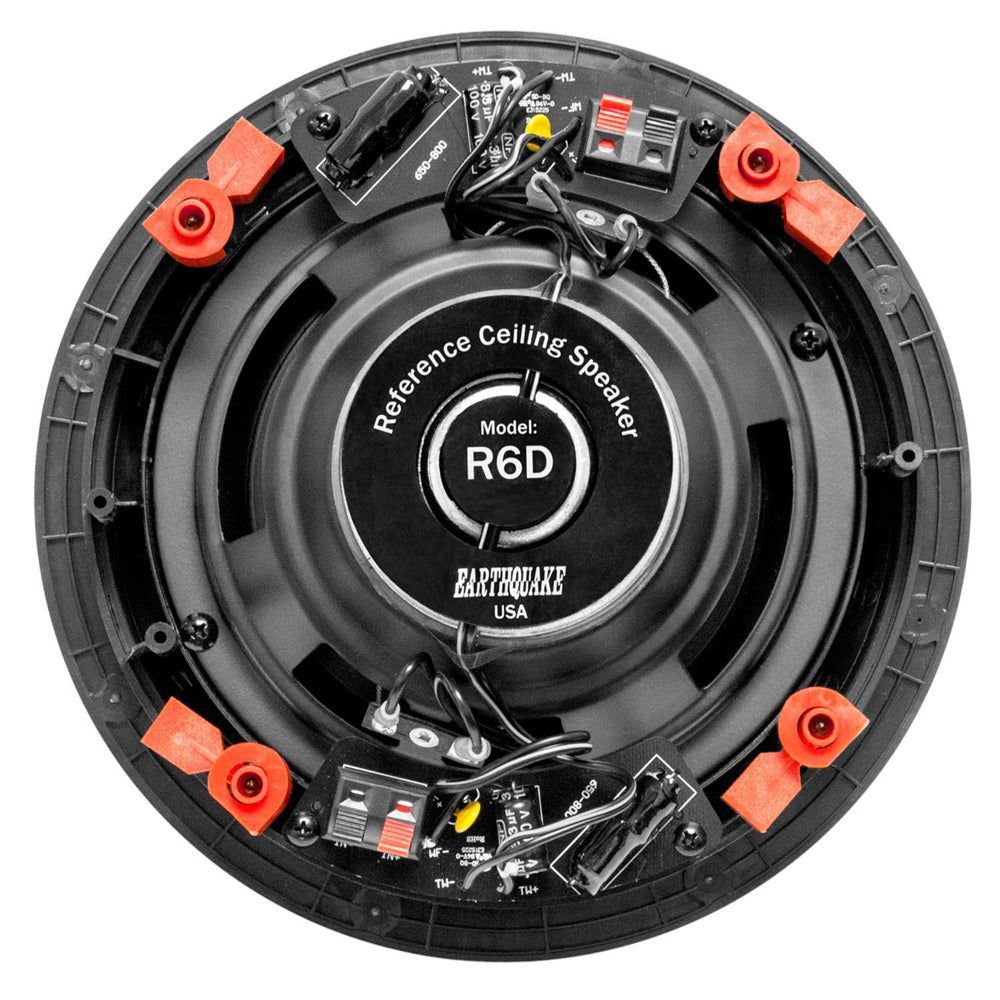 R6D - Single Stereo In-Ceiling Speaker 6.5" ( R6D ) – Earthquake Sound