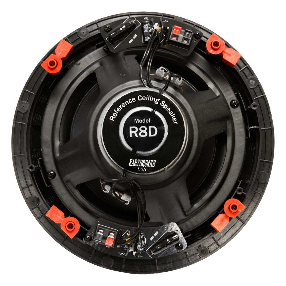 R8D - Single Stereo In-Ceiling Speaker 8" ( R8D ) – Earthquake Sound