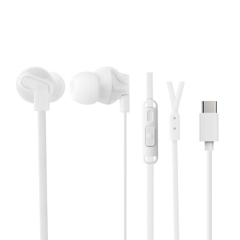 CY2868HEUSB - Cygnett Essentials USB-C In-Ear Headphones - White