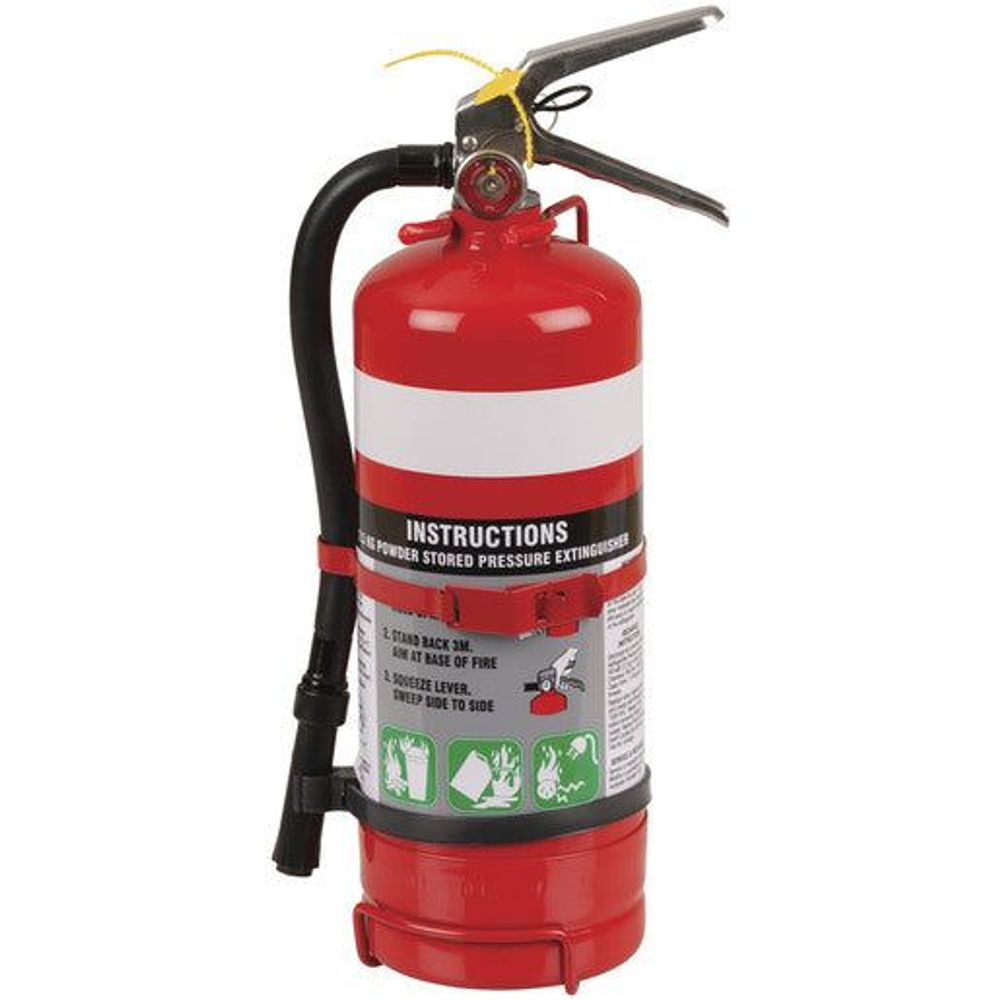 GG2352 2.5kg Fire Extinguisher 3A:40B:E - Metal Bracket