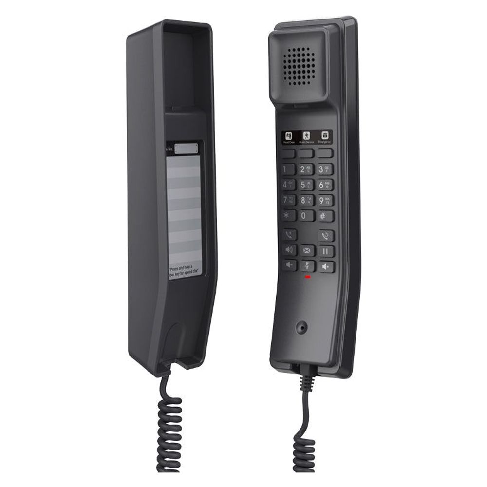 GHP611W - Grandstream GHP611W Compact Hotel Phone w/ built-in WiFi - Black