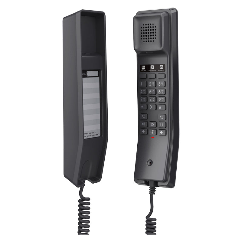 GHP611W - Grandstream GHP611W Compact Hotel Phone w/ built-in WiFi - Black