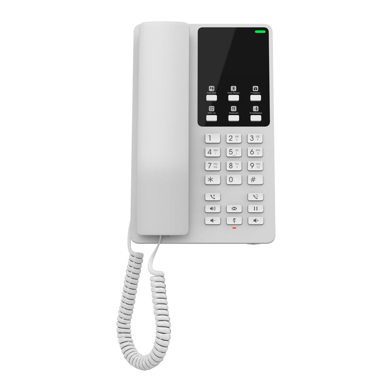 GHP620W - Grandstream GHP620W Desktop Hotel Phone w/ built-in WiFi - White