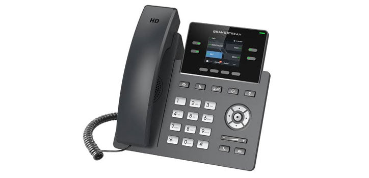 GRP2612W - Grandstream GRP2612W 2 Lines 2 SIP Wi-Fi Connected 2.4in Colour Screen IP Phone