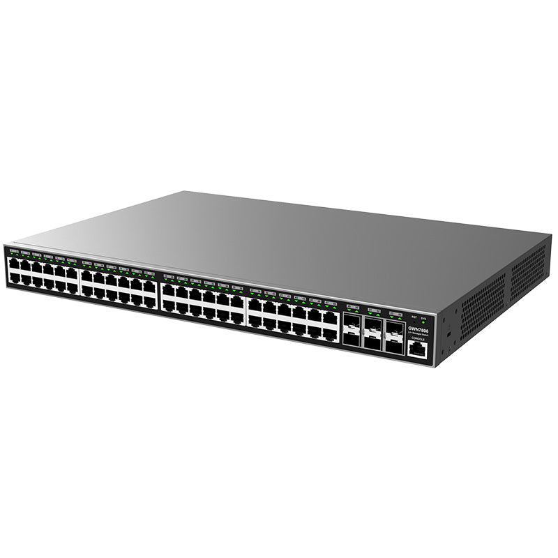 GWN7806 - Grandstream GWN7806 Enterprise Layer 2+ Managed Network Switch, 48 x GigE, 6 x SFP+