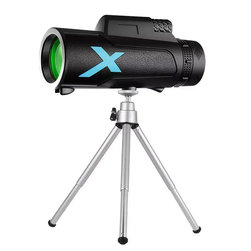 HD High Powered BAK4 Prism 12X50 Monocular Telescope for Smartphone