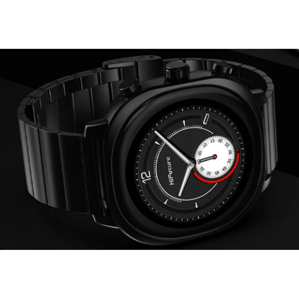 HIF81428 - HiFuture FutureFit AIX Stainless smartwatch Black