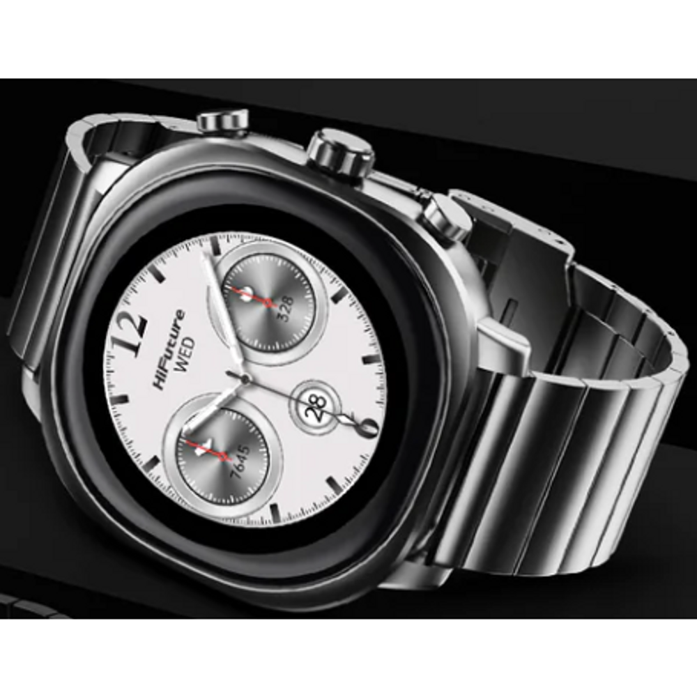 HIF81435 - HiFuture FutureFit AIX Stainless smartwatch Silver