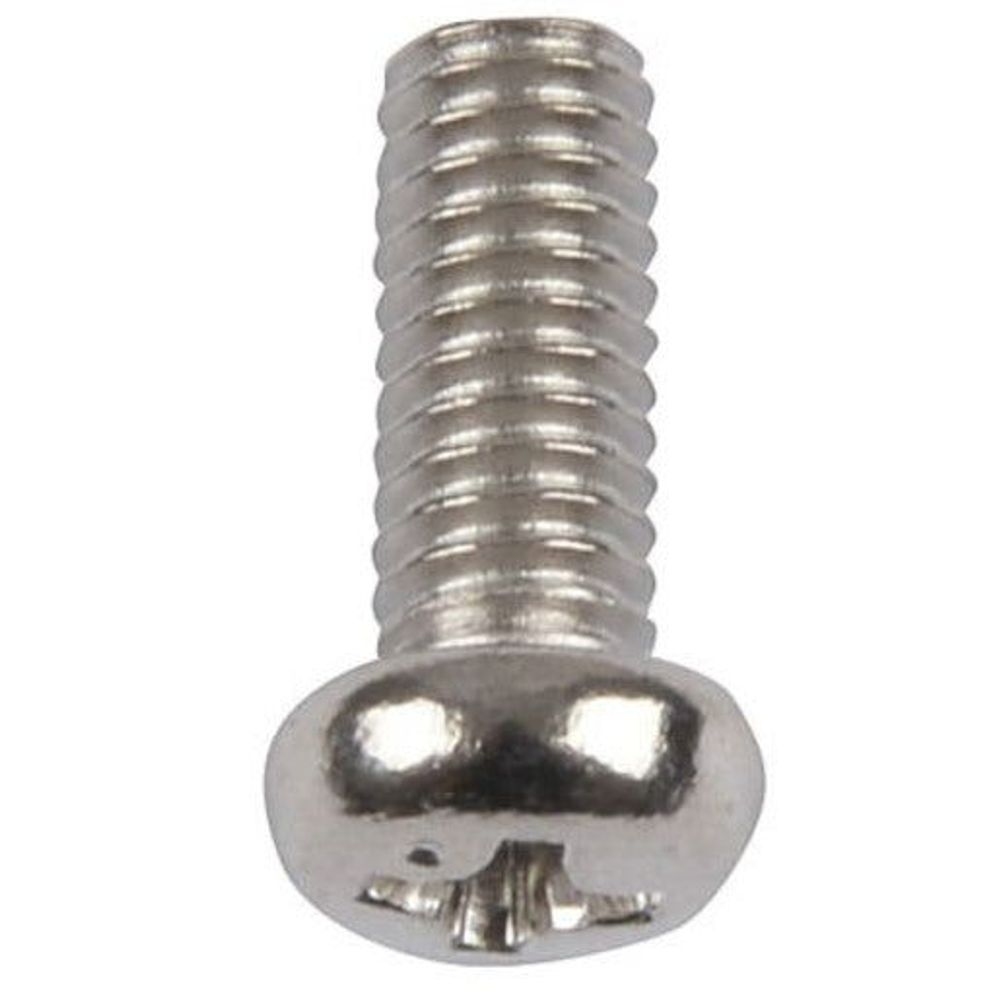 HP0451 10mm x M4 Round Phillips Head Steel Screw - Pack of 200