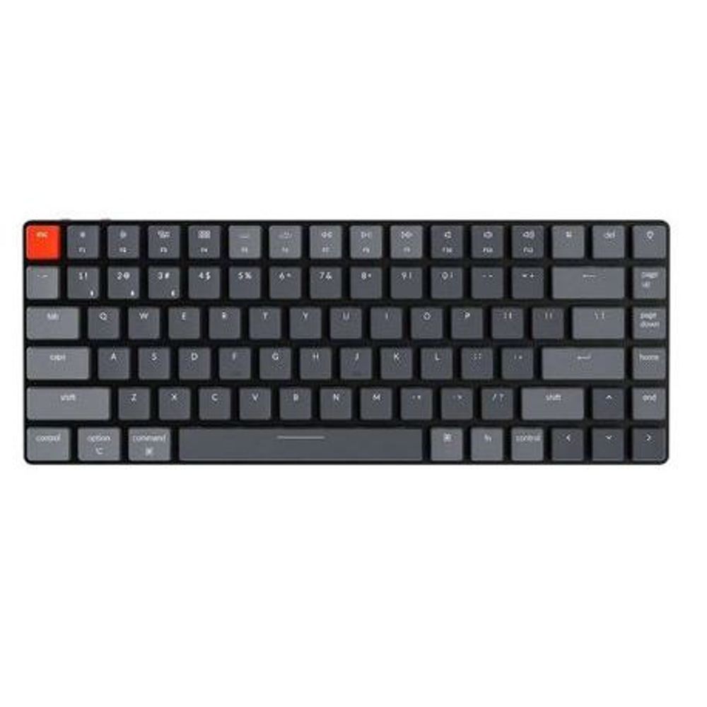 KEYC-K3-E2 - Keychron K3-E2, 75% Layout 84 Keys, Blue Switch, RGB Hot-Swap, Low Profile, Keychron Optical, Mechanical Wireless Keyboard