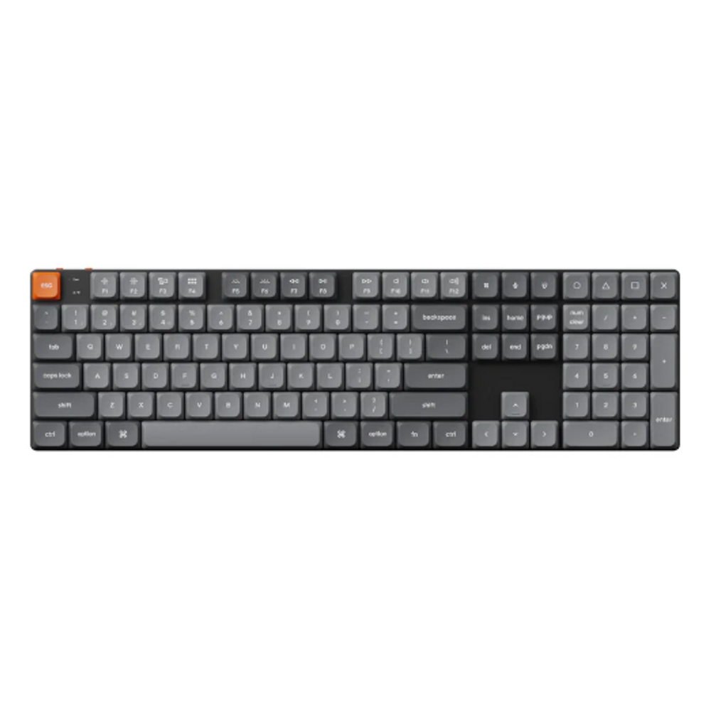 KEYC-K5M-B3 - Keychron K5M-B3 100% Brown Switch RGB Backlit Black QMK/VIA Low Profile Wireless Mechanical Keyboard