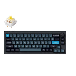 KEYC-Q2P-M4 - Keychron Q2P-M4, 65% Layout 68 Keys, Banana Switch, RGB, Black Aluminium Frame, Hot-Swap, QMK, Keychron Pro, Mechanical Wireless Keyboard, With Knob