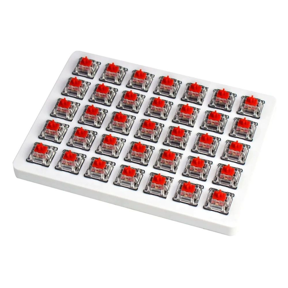 KEYC-Z61 - Keychron Gateron Switch Set with holder 35pcs/Set Red