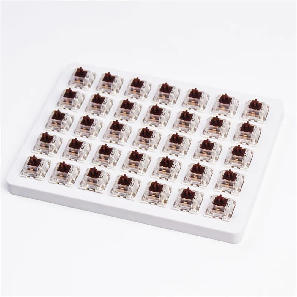 KEYC-Z63 - Keychron Gateron Switch Set with holder 35pcs/Set Brown