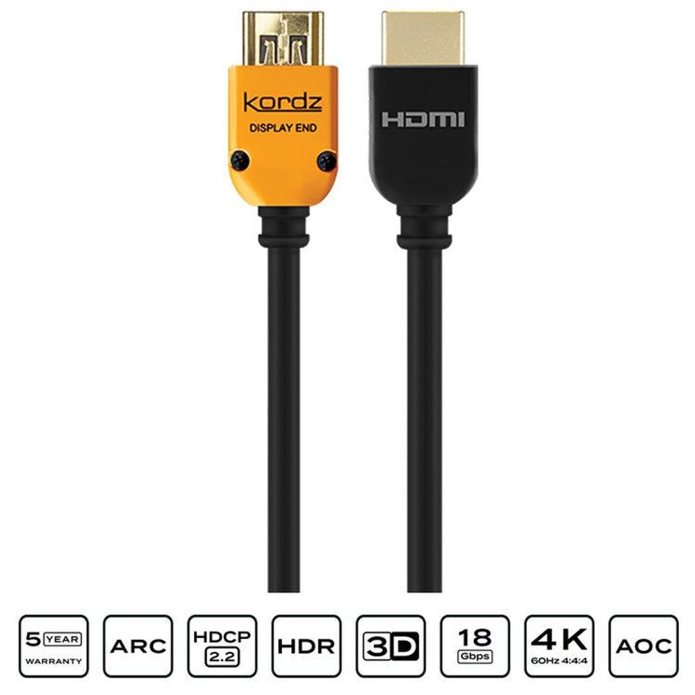 K36232- - Active Optical HDMI Cable PRS3 CP Series , 4K UHD 18Gbps – Kordz