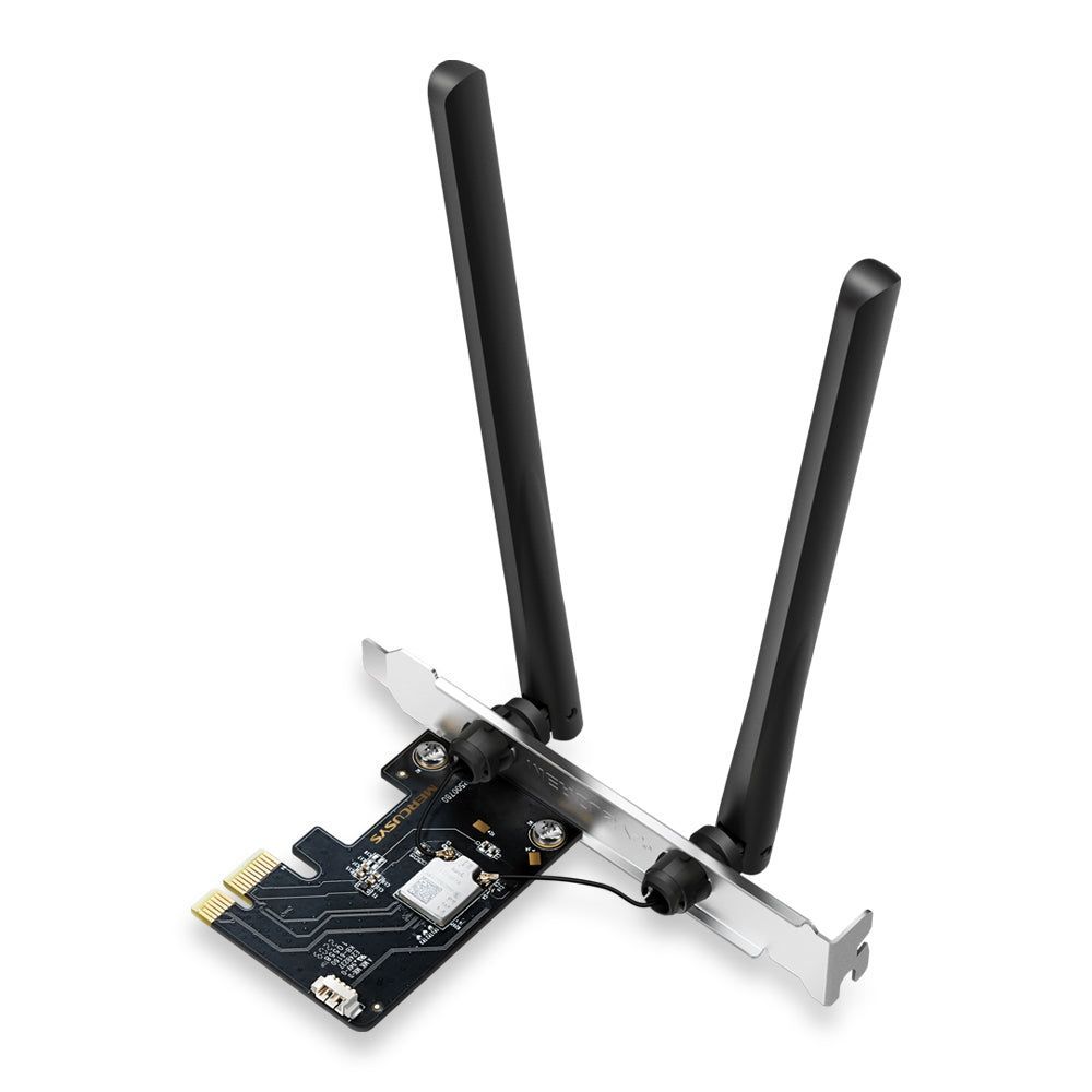 MER-MA86XE - Mercusys AXE5400 Tri-Band Wi-Fi 6E Bluetooth PCI Express Adapter