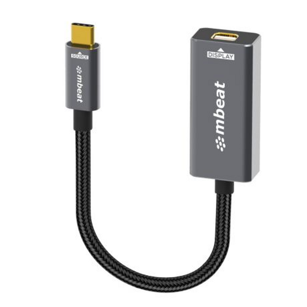 MB-XAD-CMDPF - Mbeat ToughLink USB-C to Mini DisplayPort Adapter