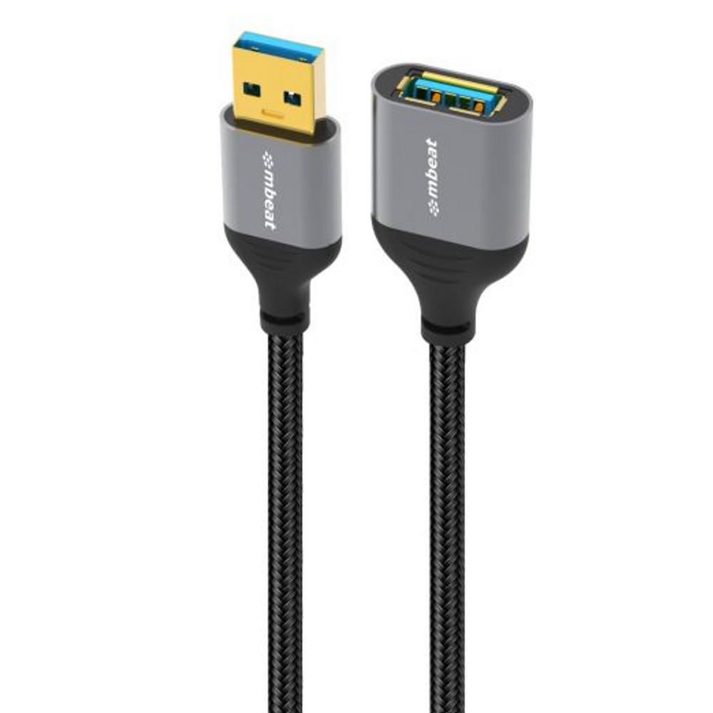 MB-XCB-UMUF18 - mbeat ToughLink 1.8m USB 3.0 to USB 3.0 Extension Cable