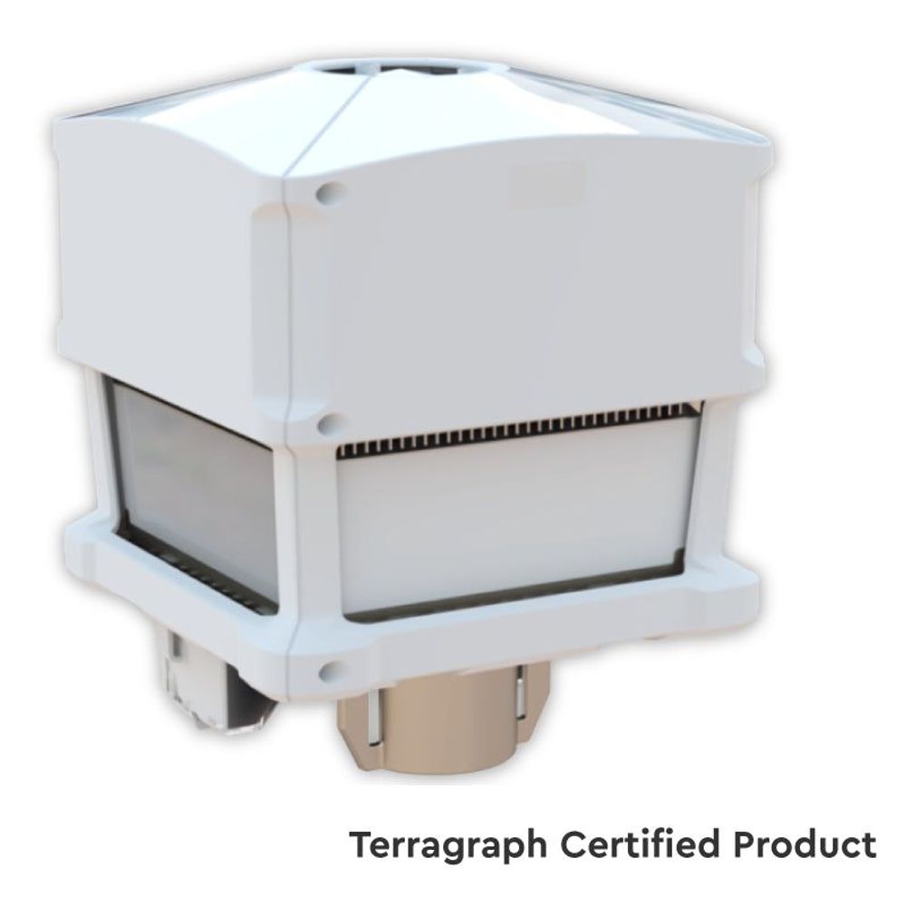 MLTG-360-2P-WW - MetroLinq 60GHz Terragraph Distribution Node (DN) with 2 radios, 180° coverage (Opposite sector placement)