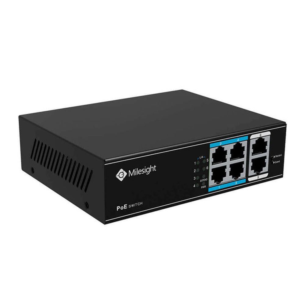 MS-S0204-EL - PoE Switch 4-Port – Power Over Ethernet (MS-S0204-EL) – Milesight