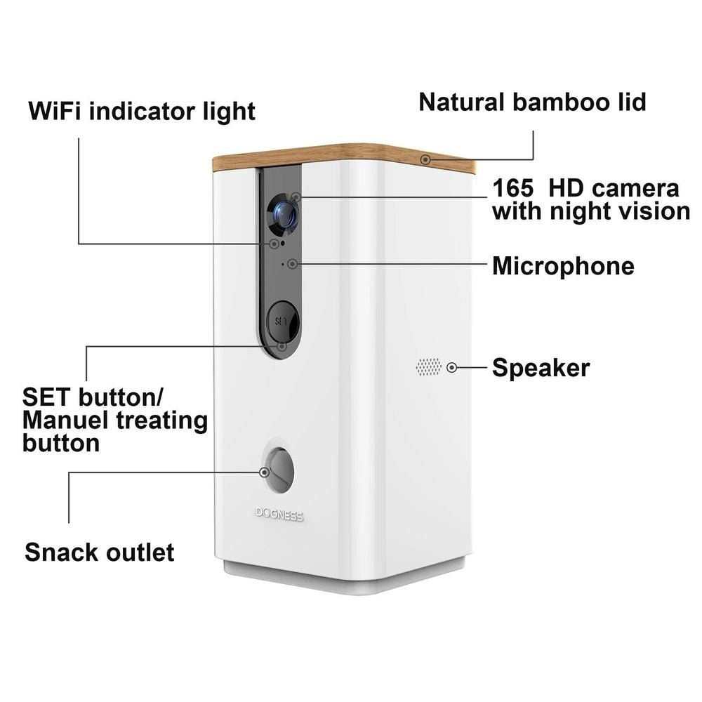 Flipside DOGNESS SMART CAMERA TREATER WHITE