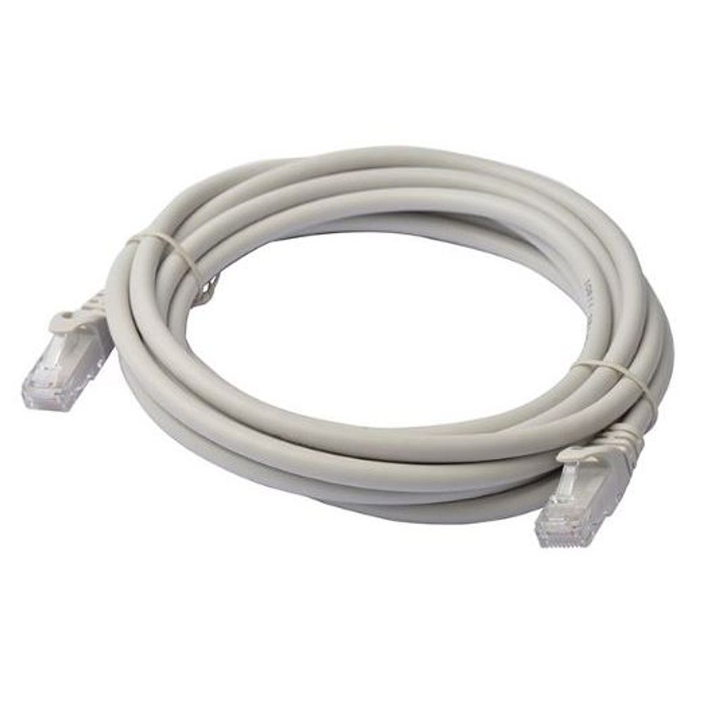 PL6A-1GRY - Cat 6a UTP Ethernet Cable, Snagless - 1m (100cm) Grey