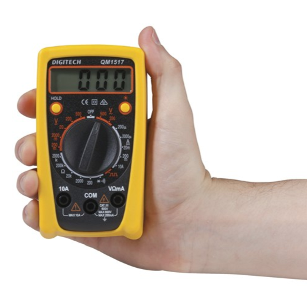 QM1517 Economy CatIII Multimeter with Data Hold