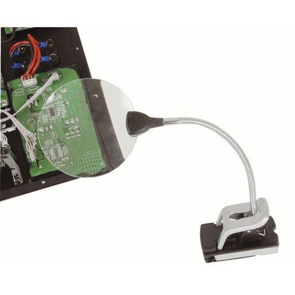 QM3532 - Illuminated Gooseneck Magnifier