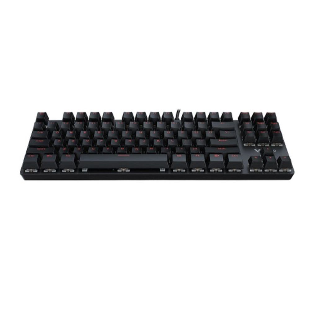 RAPOO-V500PRO-YB - Rapoo V500 Pro Backlit Mechanical Spill Resistant, Metal Cover Gaming Keyboard, Yellow Blue