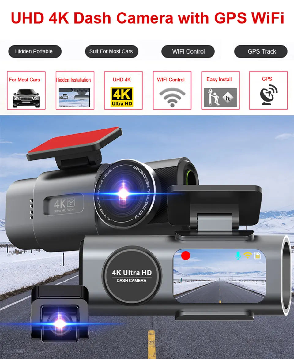 Acceo 4K UHD Dash Cam