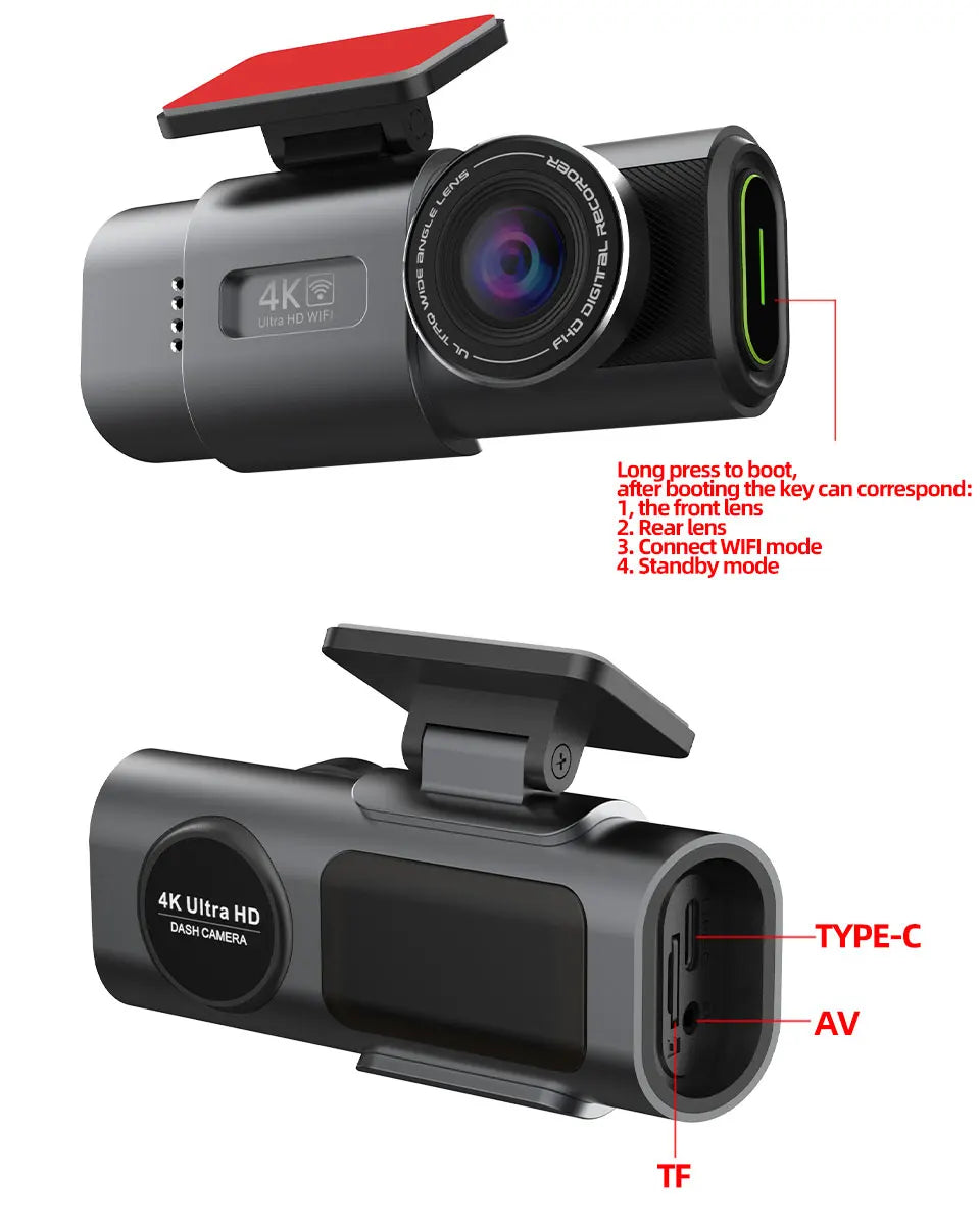 Acceo 4K UHD Dash Cam
