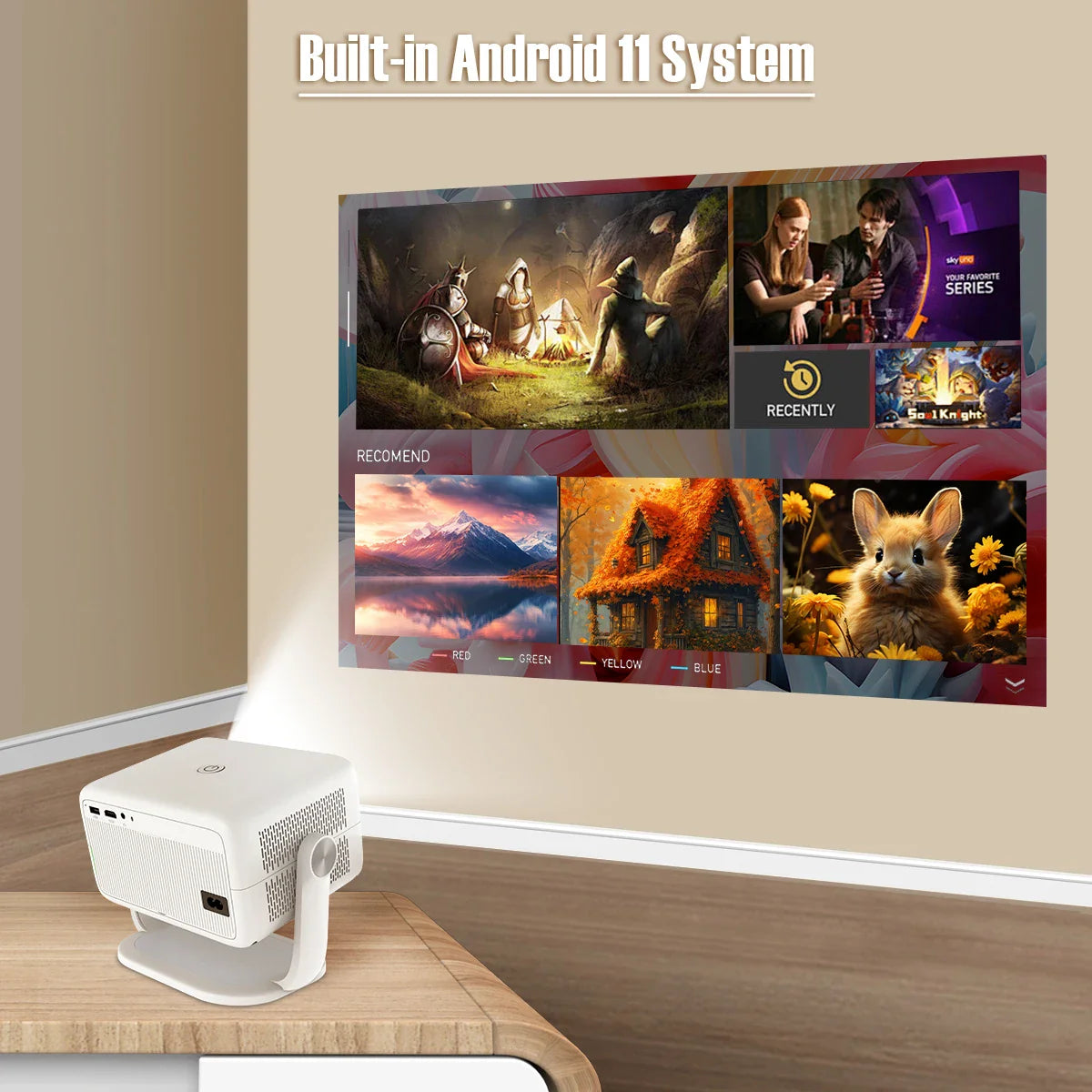 Magcubic 4K Android 11 Projector L018