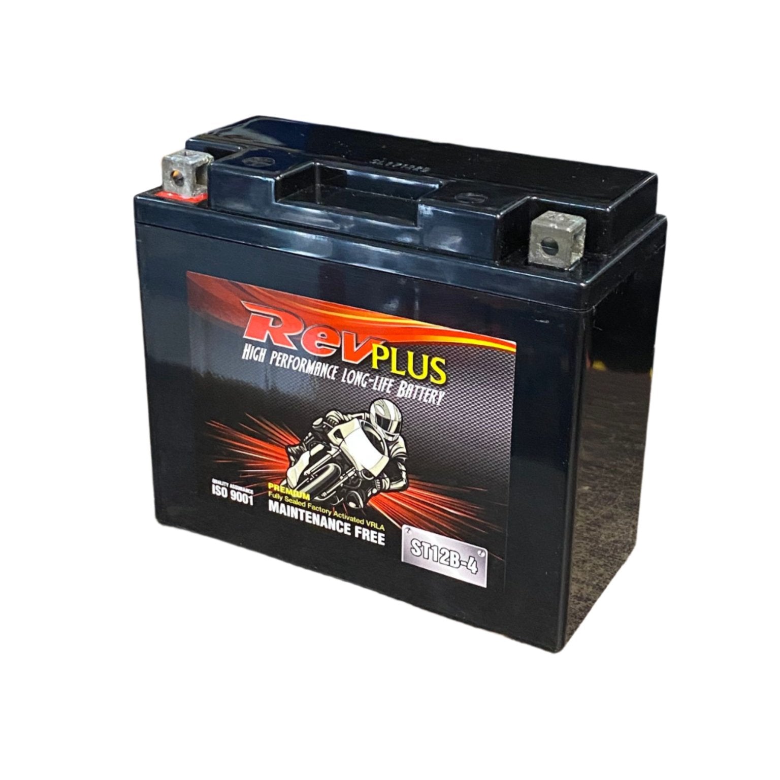 ST12B-4 - RevPlus Motorcycle Battery 12V 10Ah