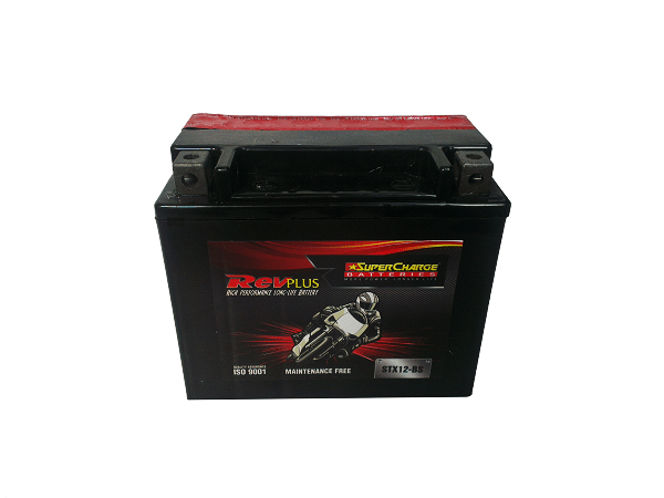 STX12-BS - RevPlus Motorbike Battery 12V 10Ah