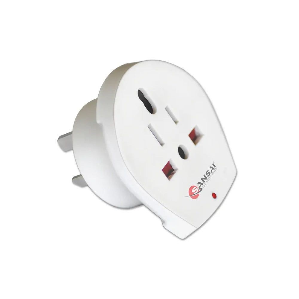 Sansai Inbound Travel Adapter - US/UK/EU to NZ