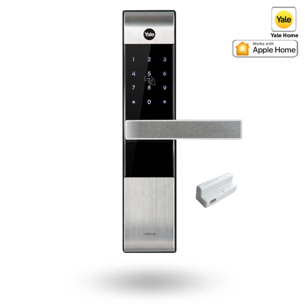 SYDM3109A/60/HK/SIL - YALE YDM3109A DIGITAL MORTICE LOCK SMART-READY - 60MM