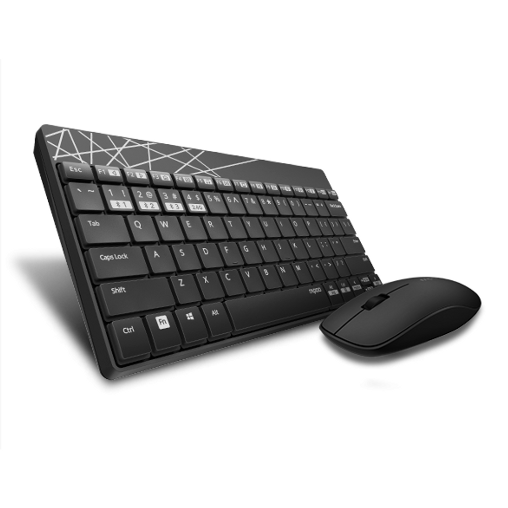 RAPOO-8000M - Rapoo 8000M Multi-mode Wireless Keyboard and Mouse