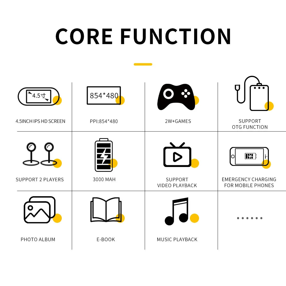 SF3000 Portable Handheld Game Console