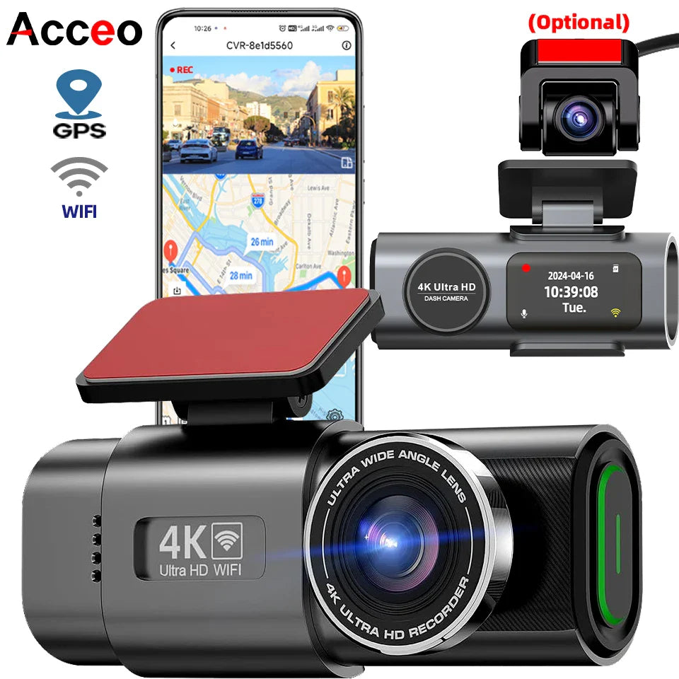 Acceo 4K UHD Dash Cam
