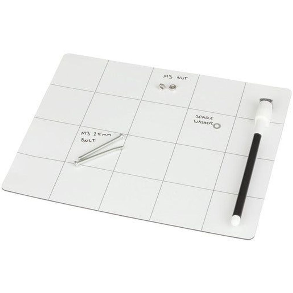 TH1867 - Magnetic Work Mat and White Board 8x10 inch