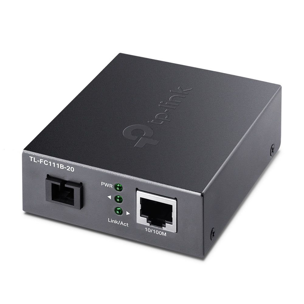 TL-FC111B-20 - TP-Link TL-FC111B-20 10/100 Mbps WDM Media Converter