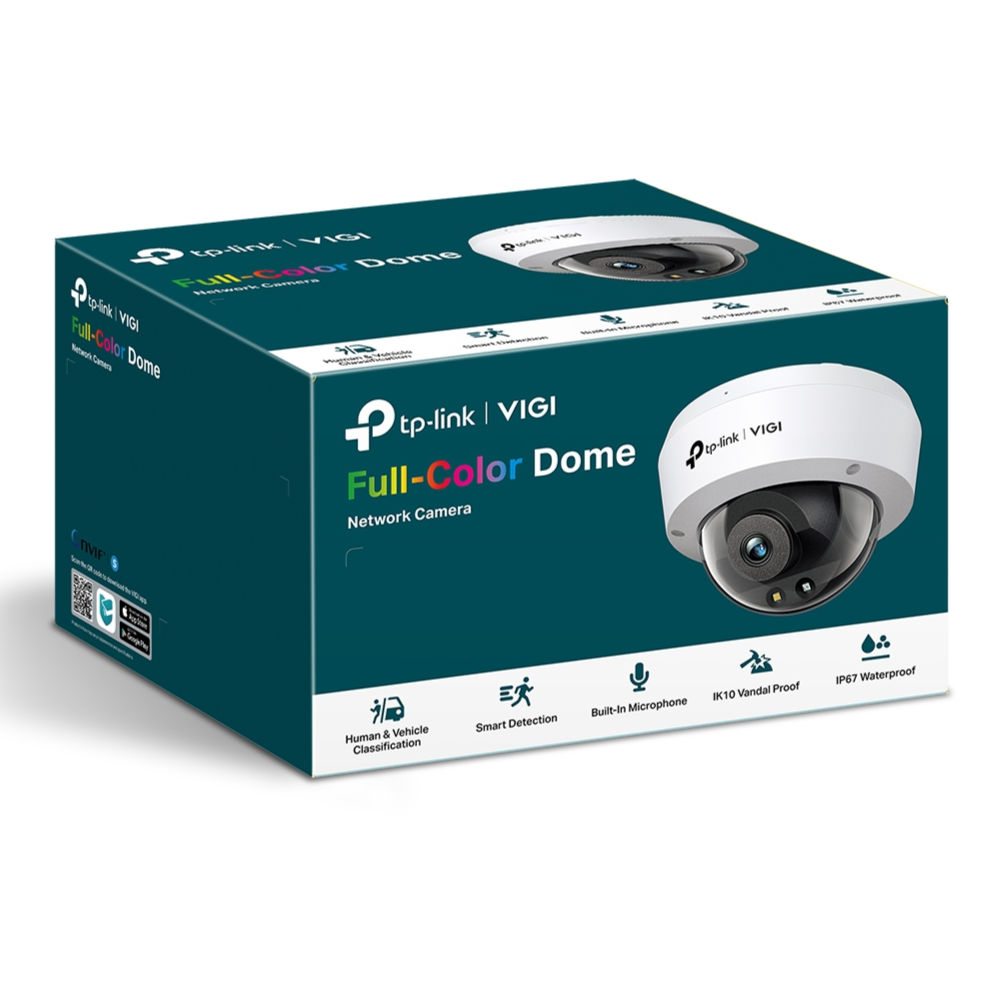 TP-Link Surveillance Kit - 4ch NVR + 2TB HDD + 2x Dome Camera